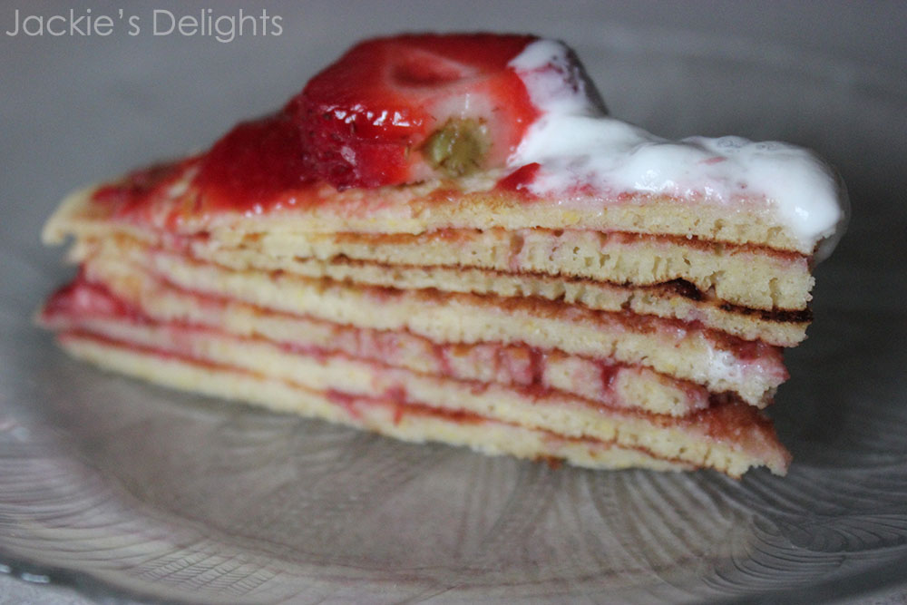 Strawberry Dessert Pancake