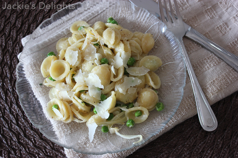 Orecchiette with Peas and Onions.2