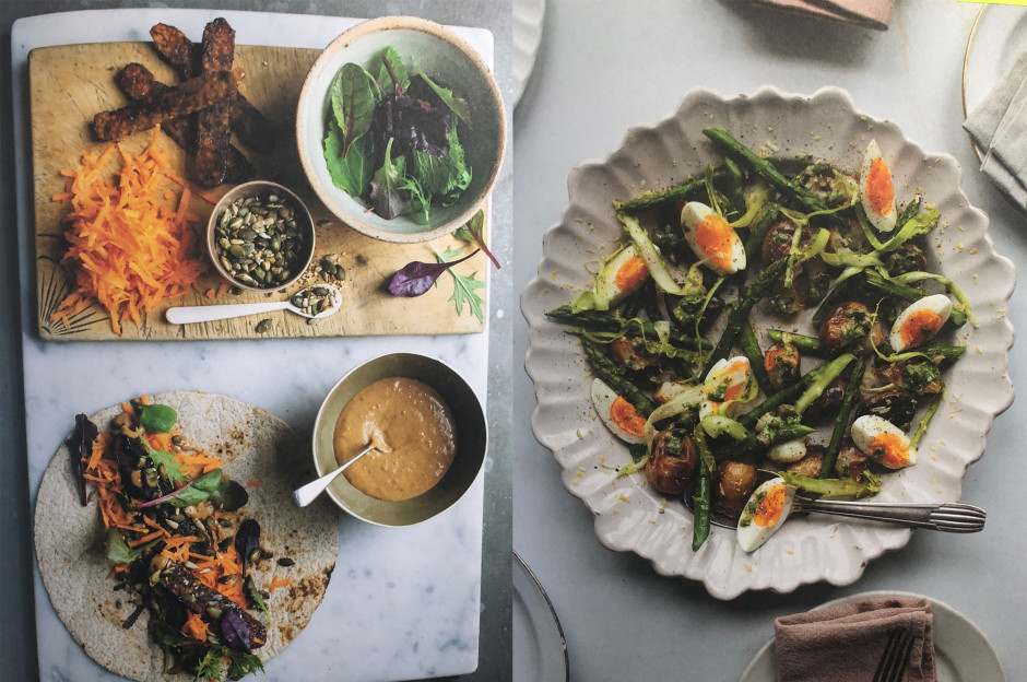 two recipes from "a modern way to eat" 